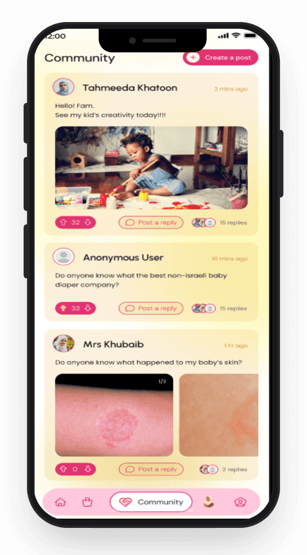 Pambuddy Community screen