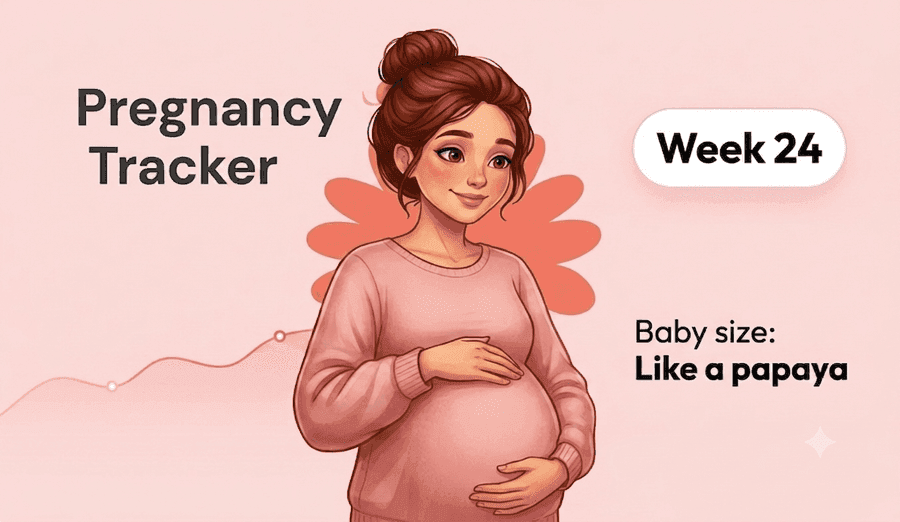 Pambuddy Pregnancy Tracker — expecting mom using the app